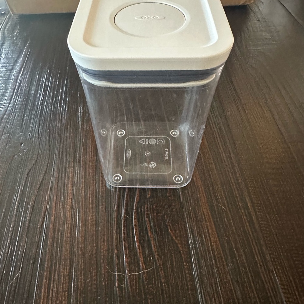 OXO Transparent and Gray Food Storage Container